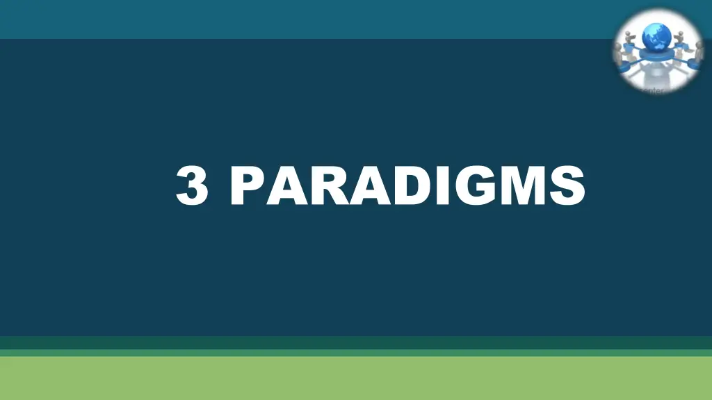 3 paradigms