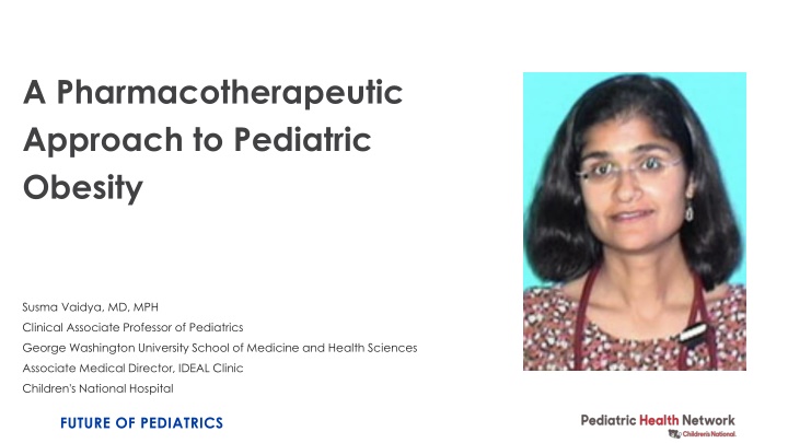 a pharmacotherapeutic approach to pediatric