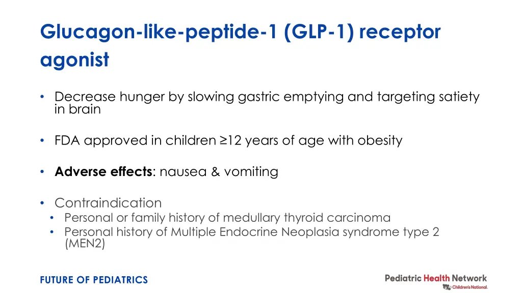 glucagon like peptide 1 glp 1 receptor agonist