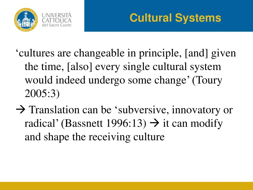 cultural systems