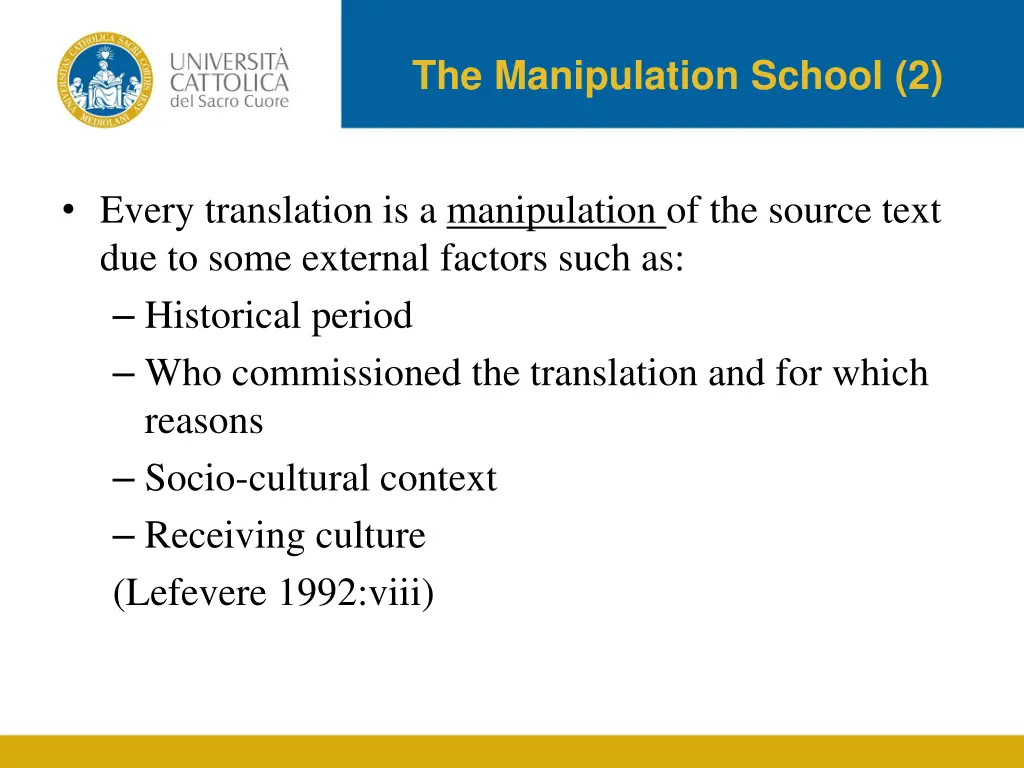 the manipulation school 2