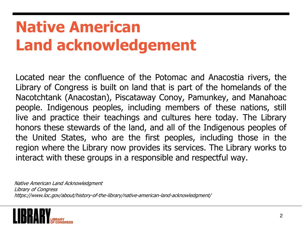 native american land acknowledgement