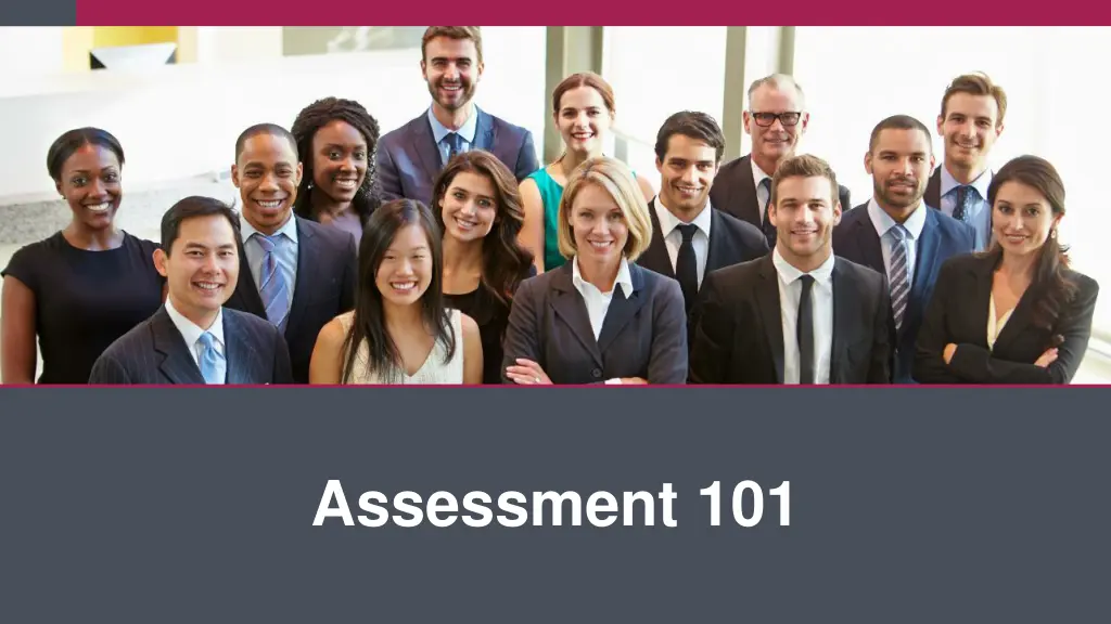 assessment 101