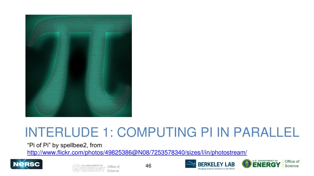 interlude 1 computing pi in parallel