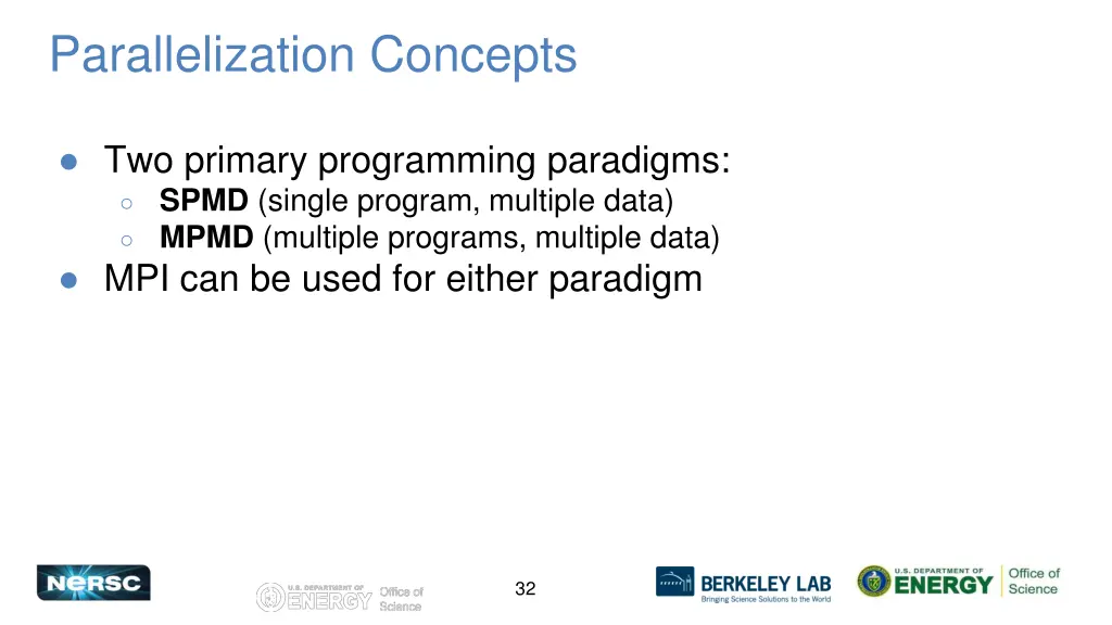 parallelization concepts 1