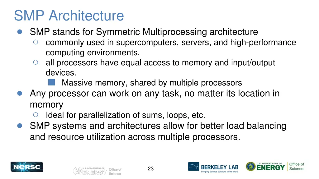 smp architecture smp stands for symmetric