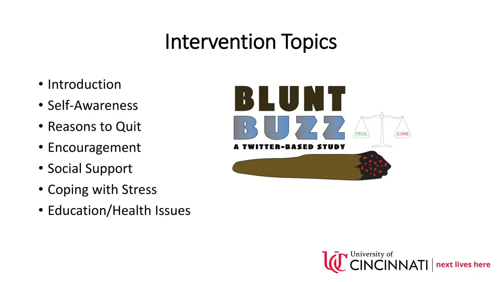 intervention topics intervention topics