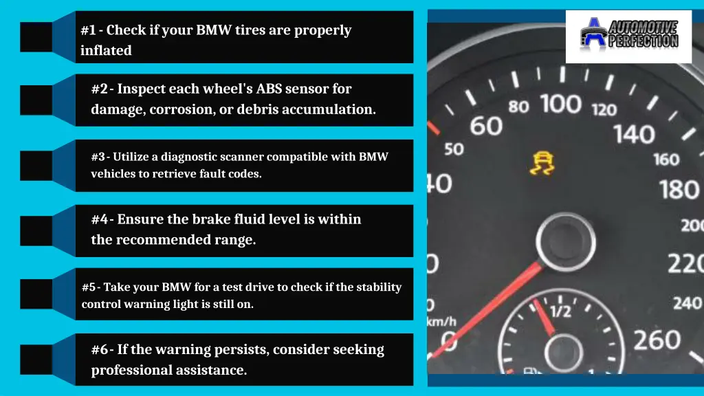 1 check if your bmw tires are properly inflated