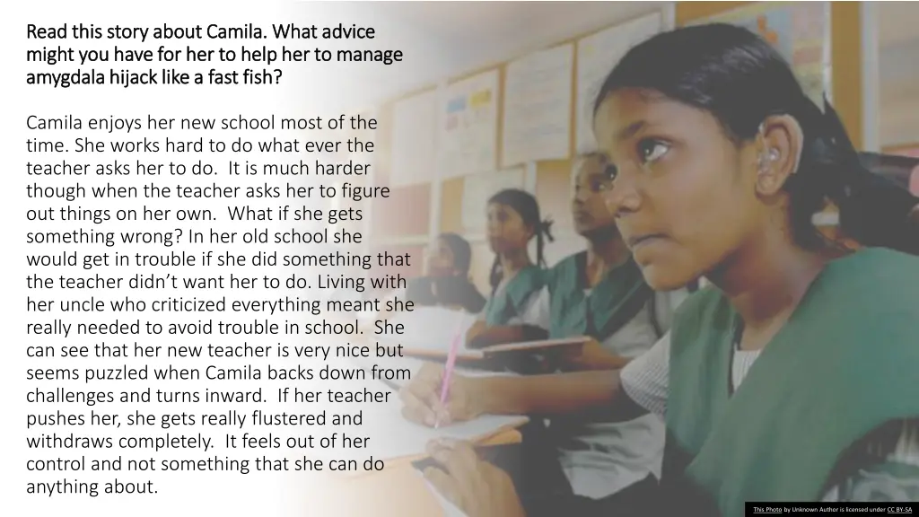 read this story about camila what advice read