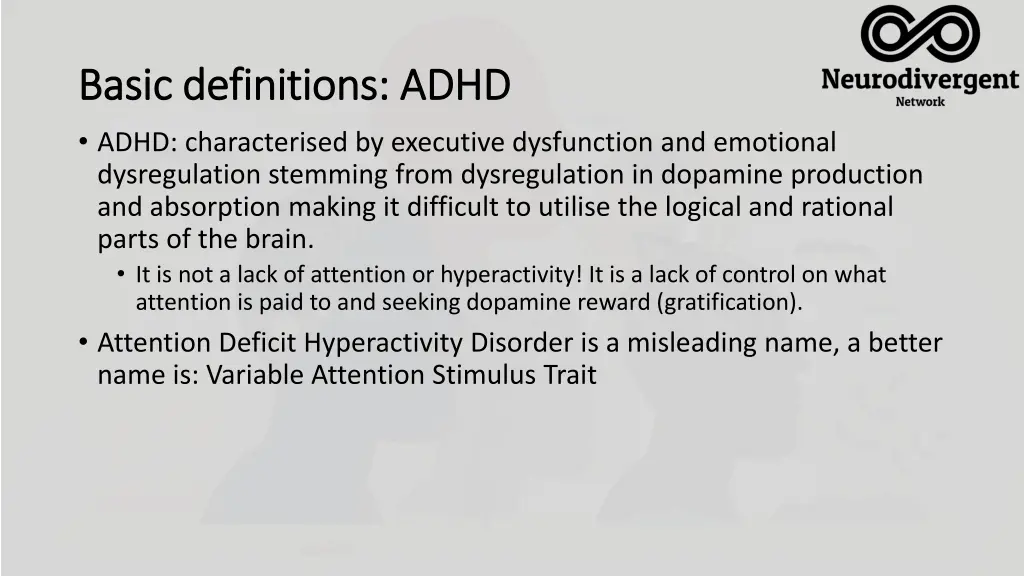 basic definitions adhd basic definitions adhd