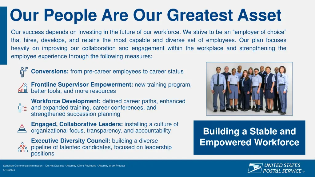 our people are our greatest asset