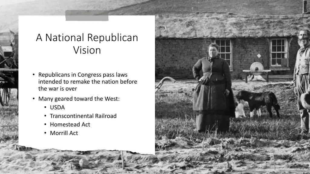 a national republican vision