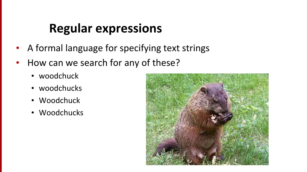 regular expressions