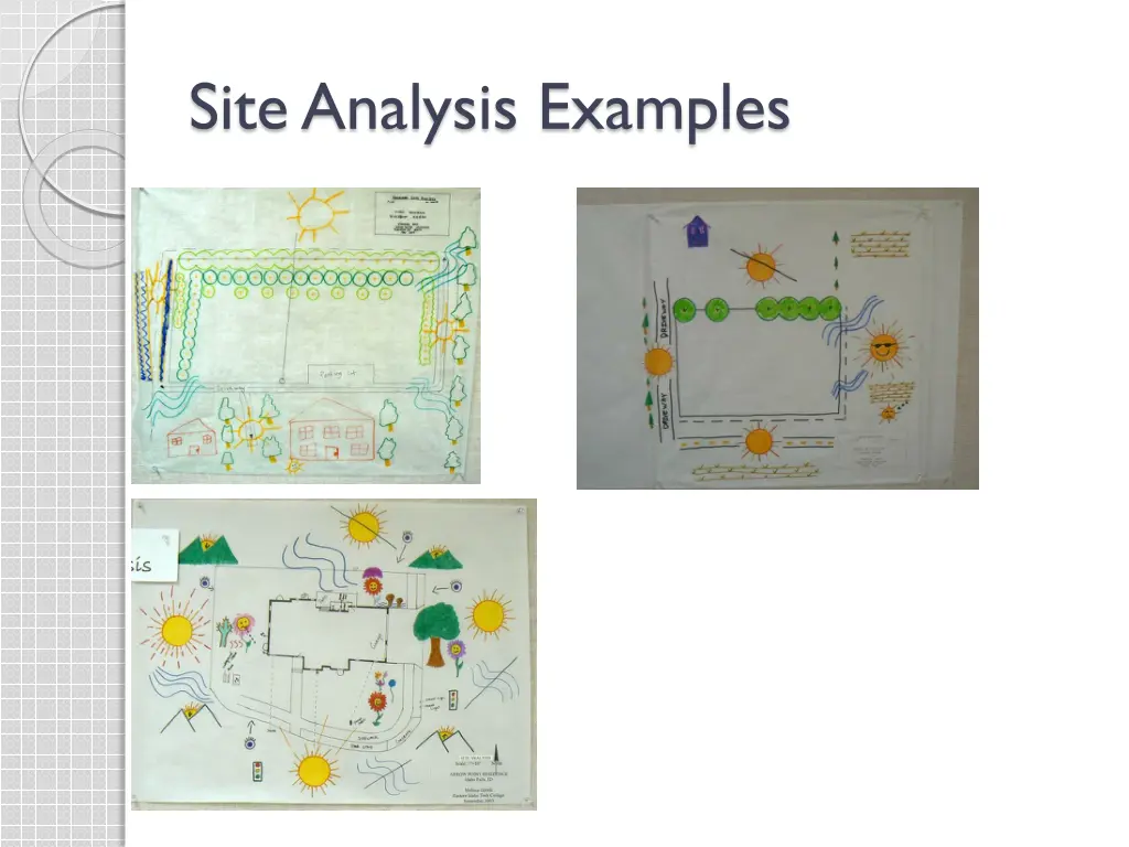 site analysis examples