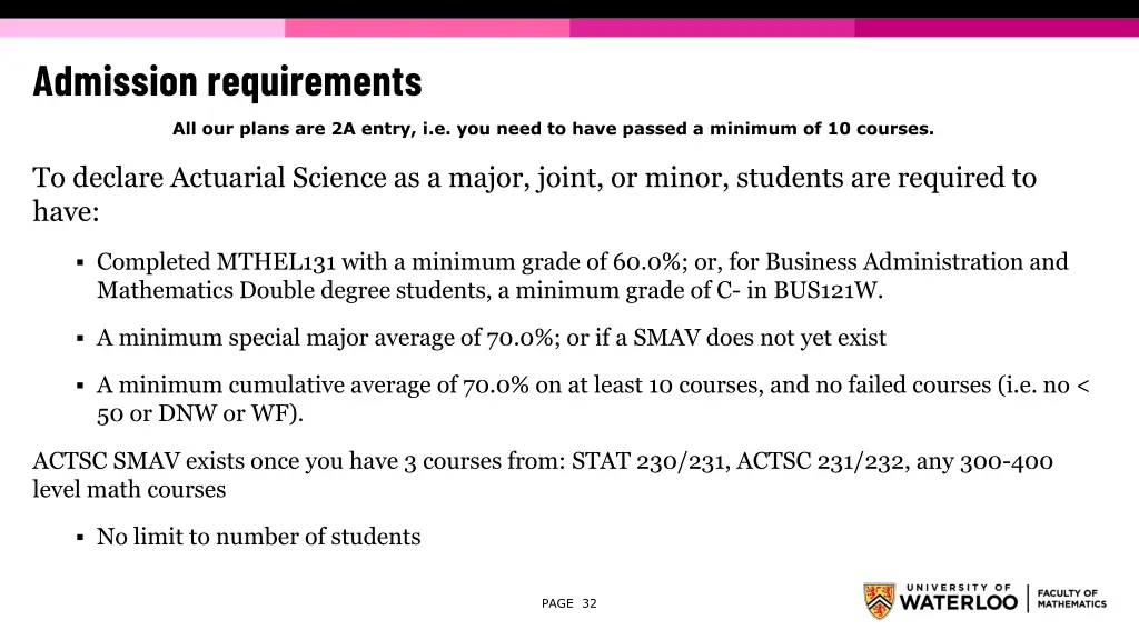 admission requirements 3