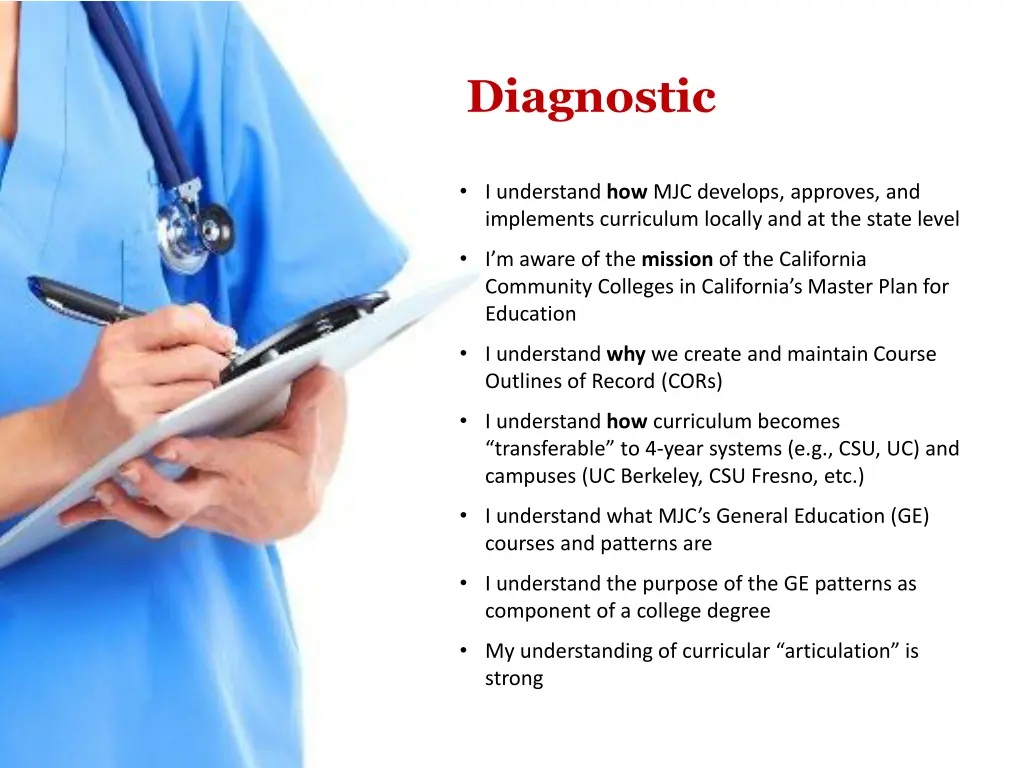 diagnostic