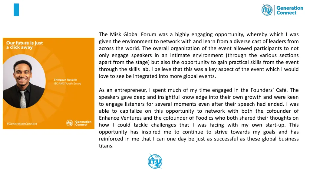 the misk global forum was a highly engaging