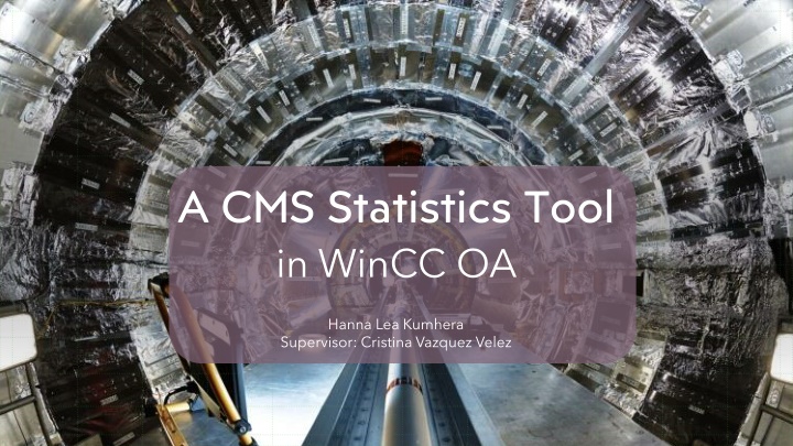 a cms statistics tool in wincc oa