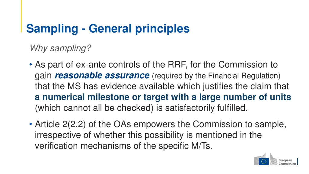 sampling general principles