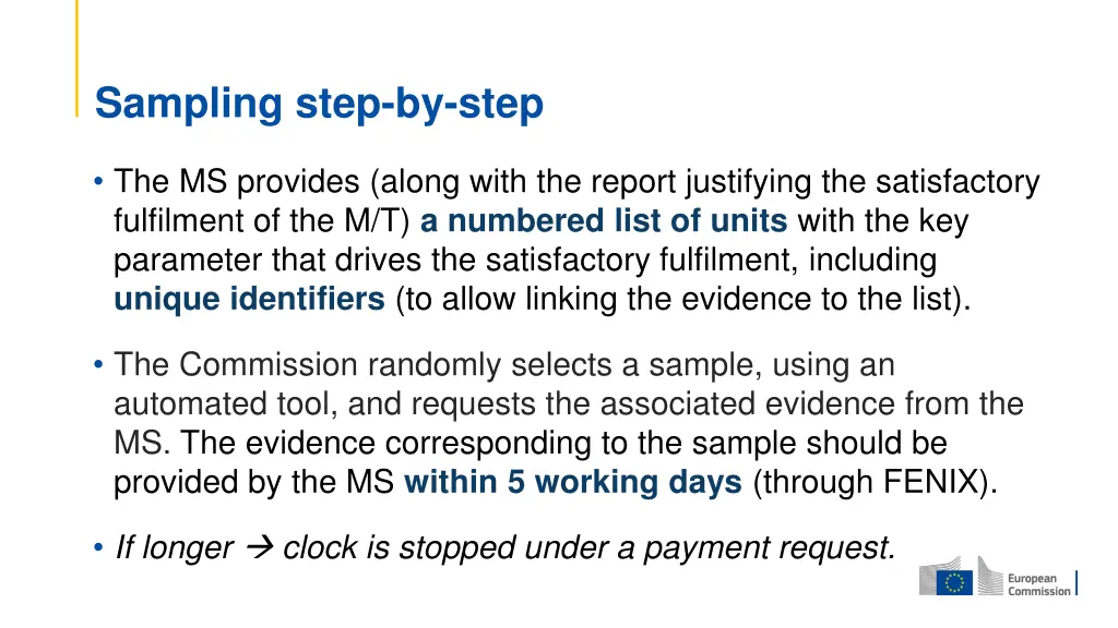 sampling step by step 1