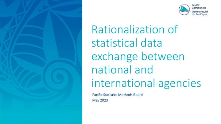 rationalization of statistical data exchange