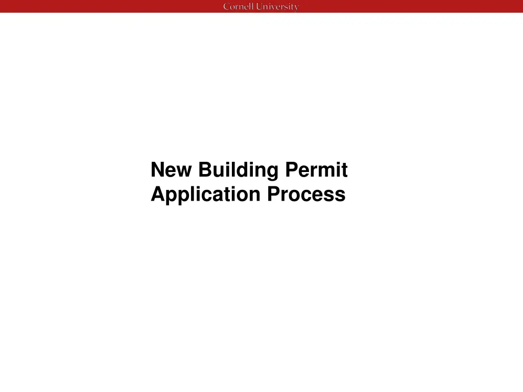 new building permit application process