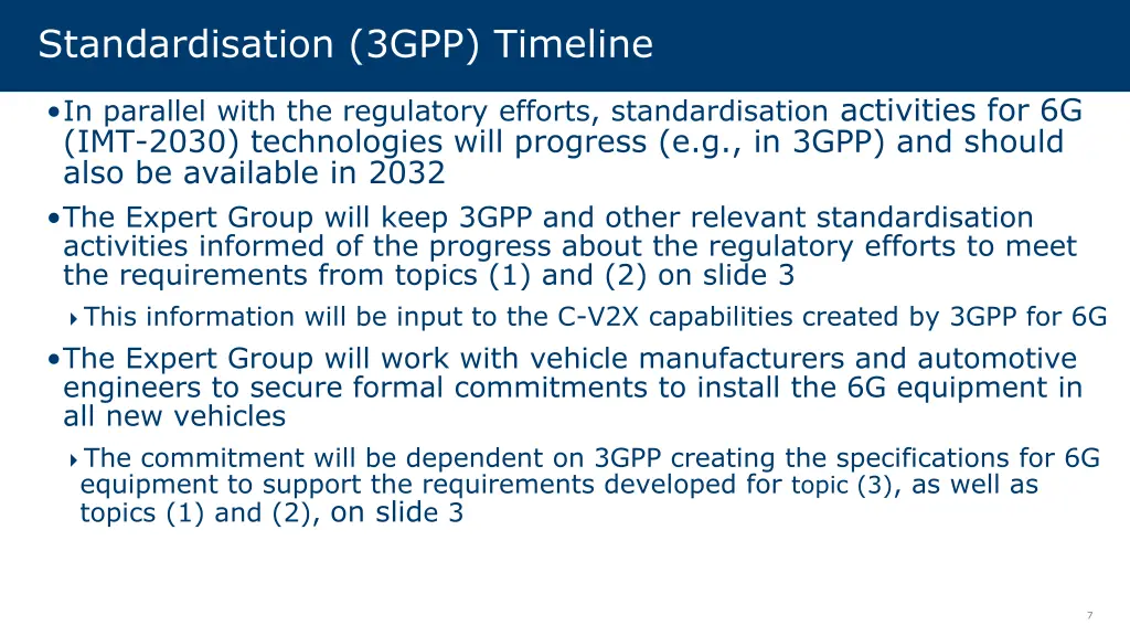 standardisation 3gpp timeline