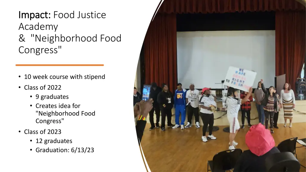 impact impact food justice academy neighborhood