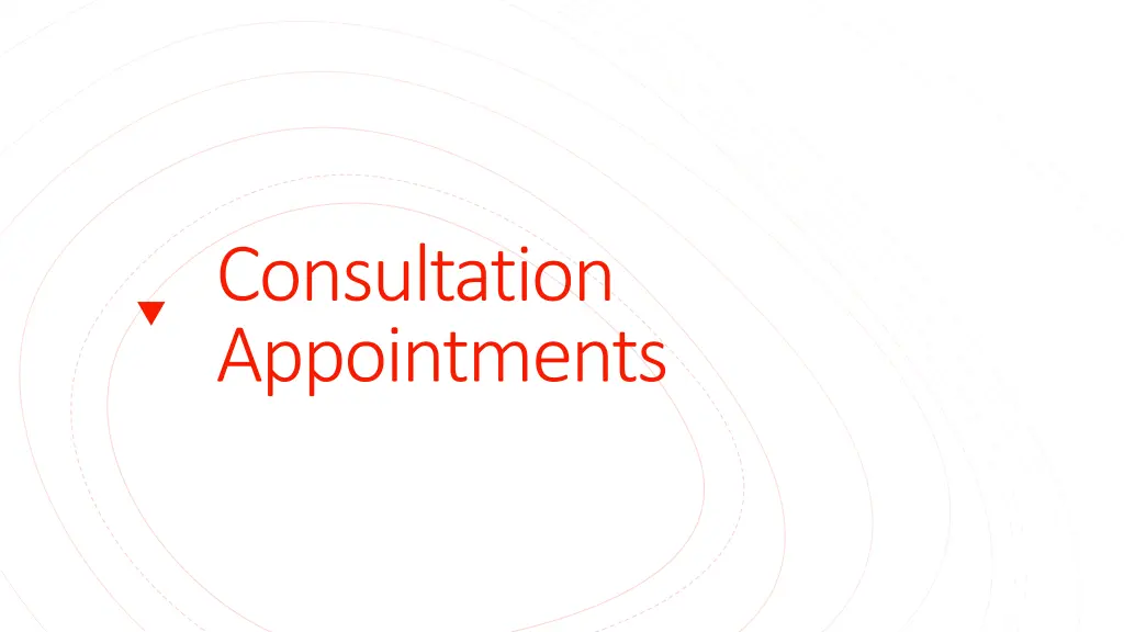 consultation appointments