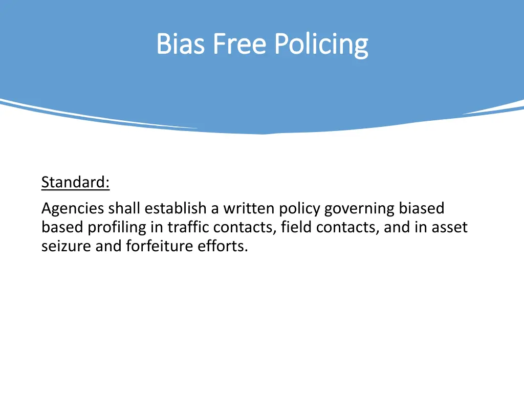 bias free policing bias free policing 4