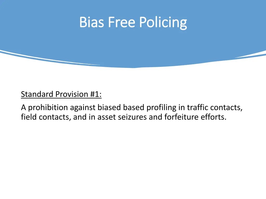 bias free policing bias free policing 5