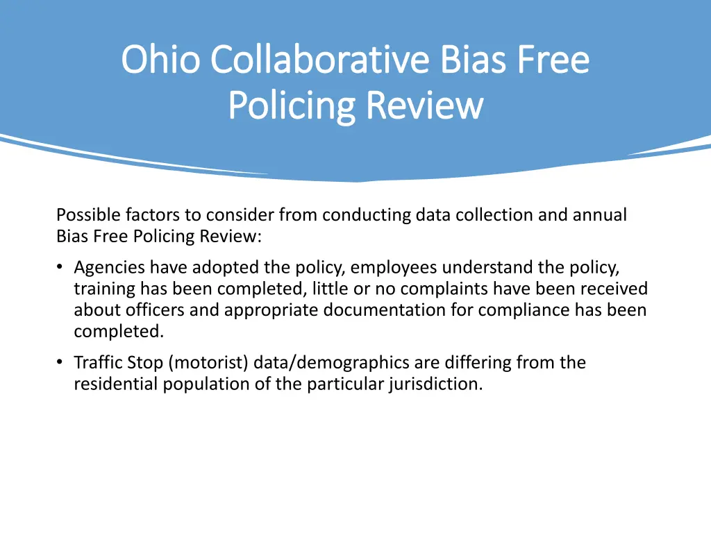 ohio collaborative bias free ohio collaborative