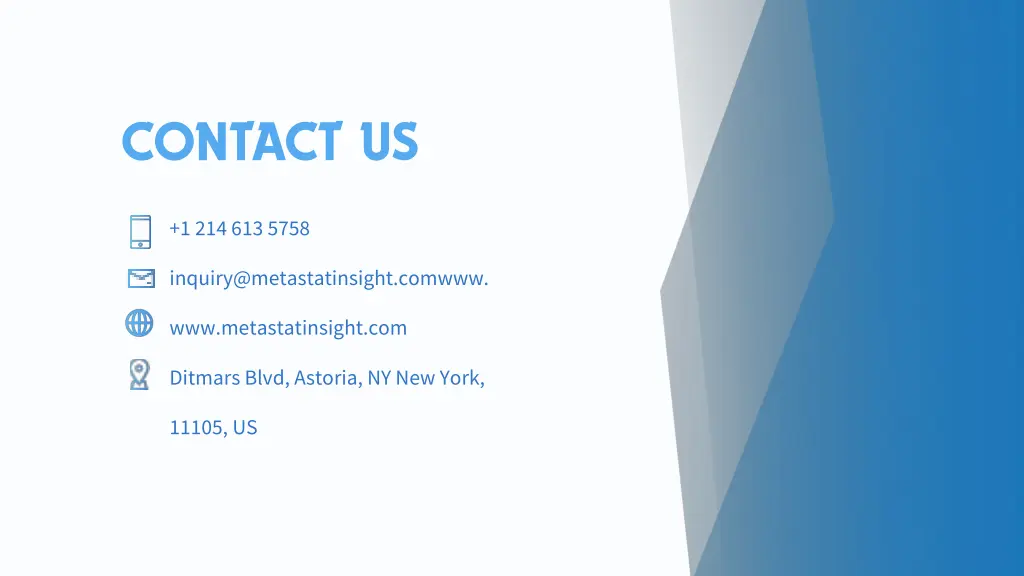 contact us