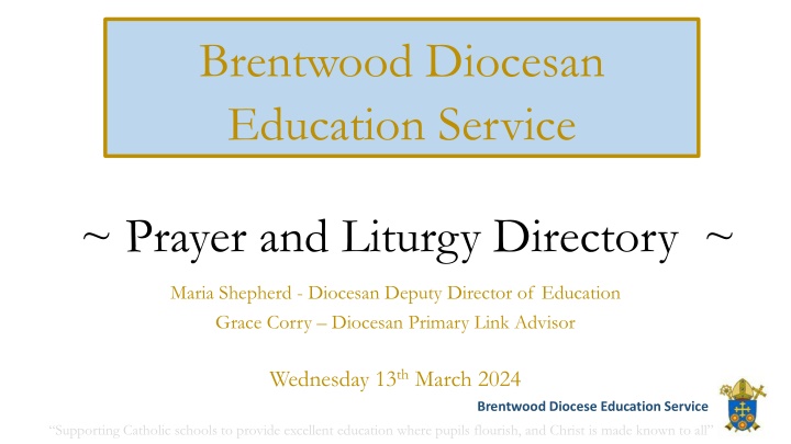 brentwood diocesan education service