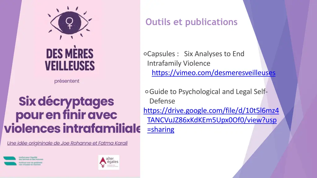 outils et publications