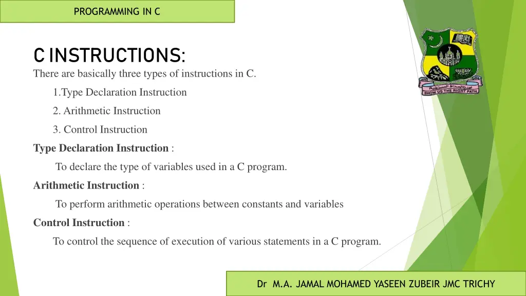 programming in c 15