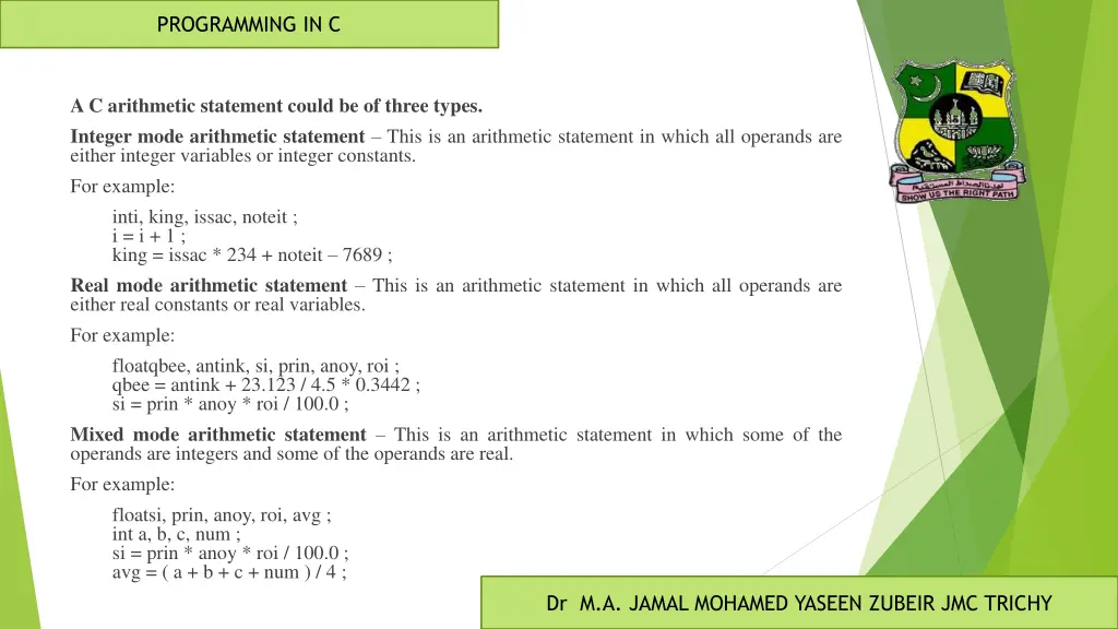 programming in c 18