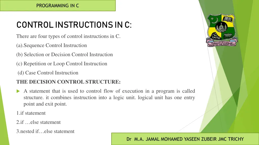 programming in c 19