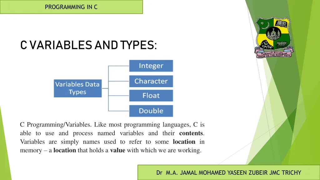 programming in c 9