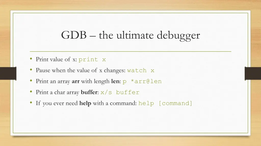 gdb the ultimate debugger 1