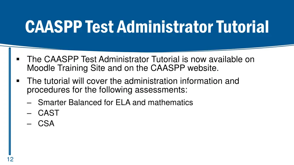 caaspp test administratortutorial