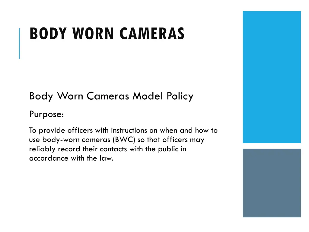 body worn cameras 4