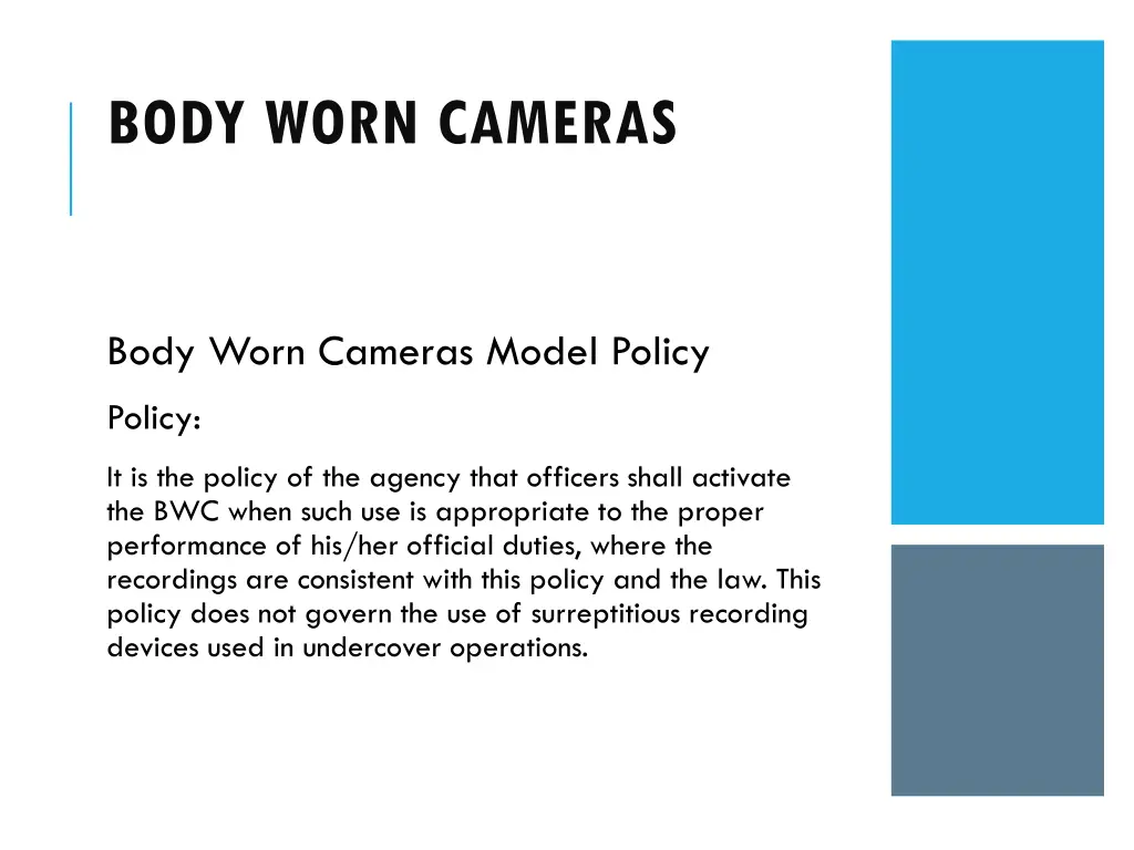 body worn cameras 5