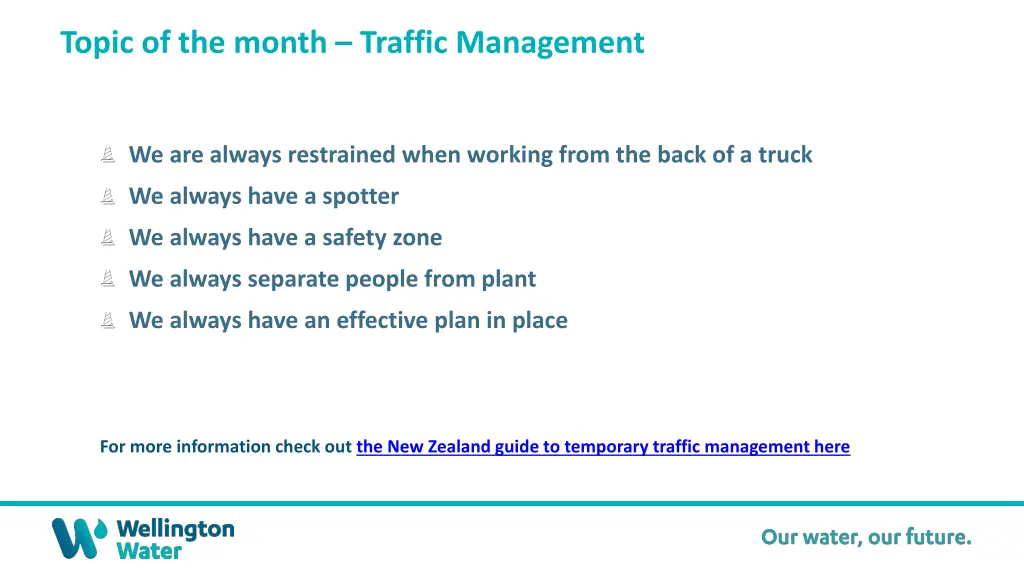 topic of the month traffic management 3