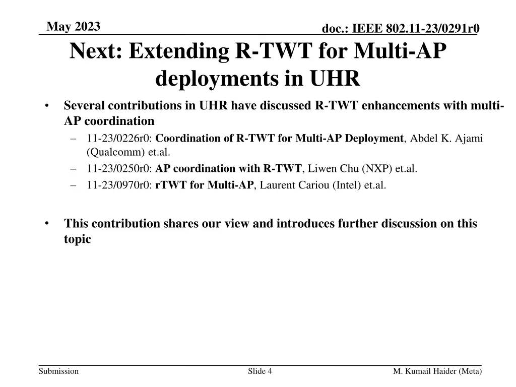 may 2023 next extending r twt for multi