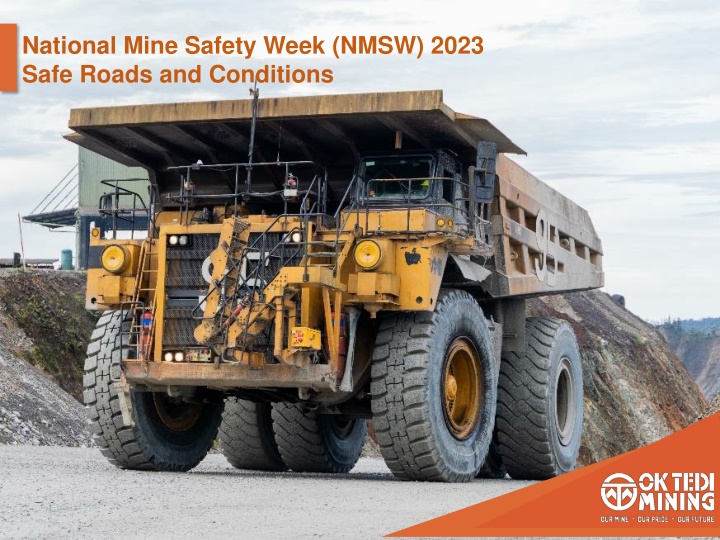 national mine safety week nmsw 2023 safe roads