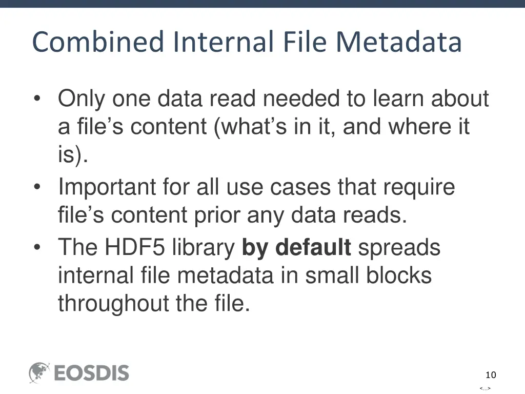 combined internal file metadata