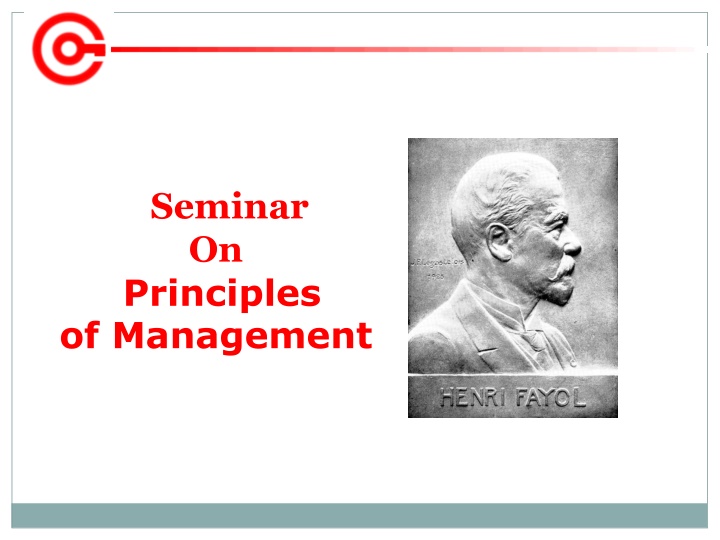 seminar on principles of management