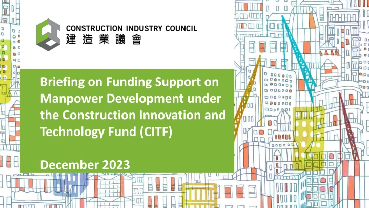 briefing on funding support on manpower