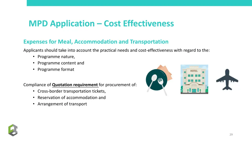 mpd application cost effectiveness 1